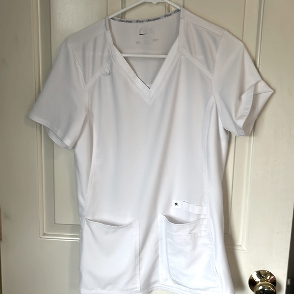 White Cherokee scrub set